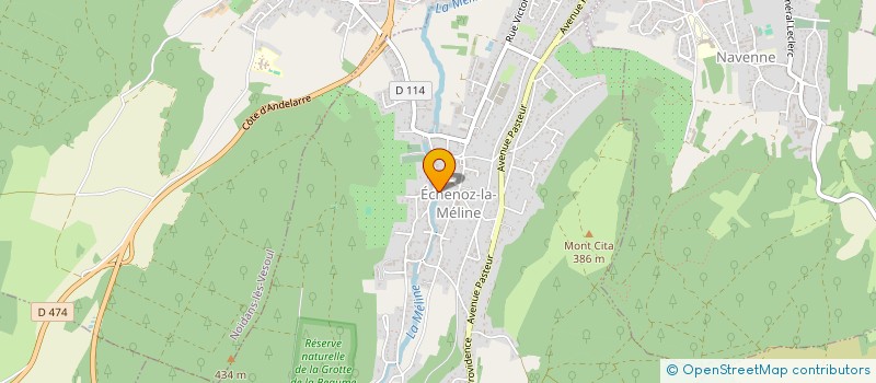 localisation de l'entreprise LE LEVANT à ECHENOZ-LA-MELINE