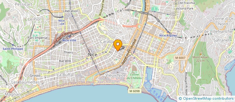 localisation de l'entreprise LE LIBANAIS à NICE