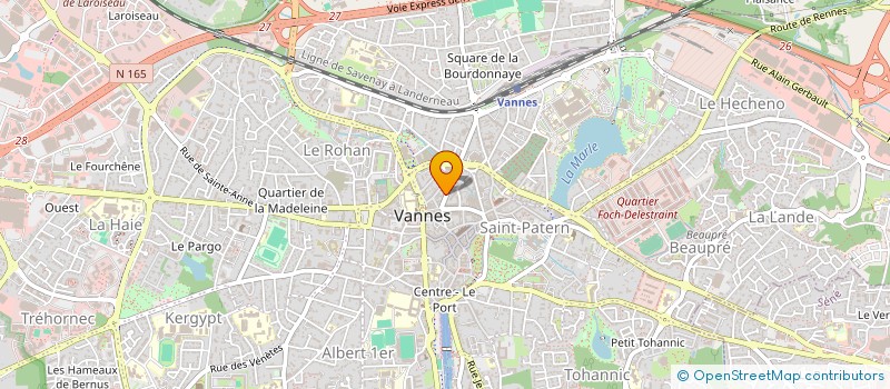 localisation de l'entreprise LE LIBENTER 56 à VANNES