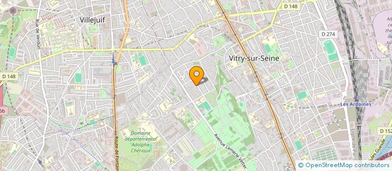localisation de l'entreprise LE LIBERTE  VITRY-SUR-SEINE