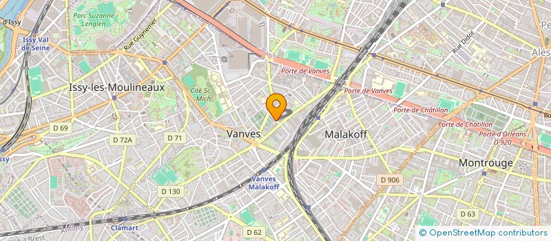 localisation de l'entreprise LE LIBRE VANVEEN à VANVES