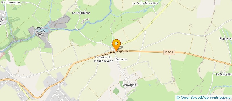 localisation de l'entreprise LE LICOL BLANC  NANTEUIL