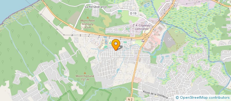 localisation de l'entreprise LE LIE LOISIRS J'APPRENDS PAR LE JEU à MATOURY