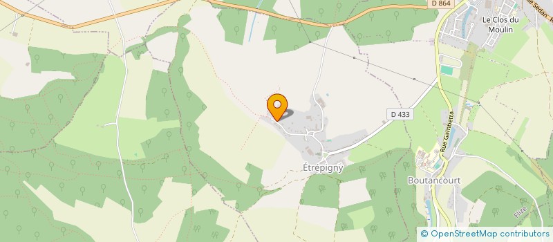 localisation de l'entreprise LE LIEN  ETREPIGNY