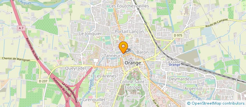 localisation de l'entreprise LE LIEN à ORANGE