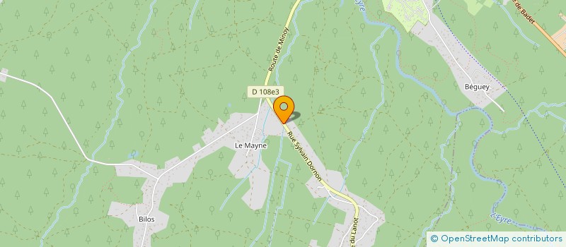 localisation de l'entreprise LE LIEN  SALLES