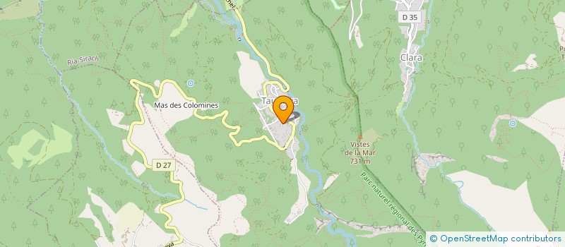 localisation de l'entreprise LE LIEN D'ELS MASOS  LOS MASOS