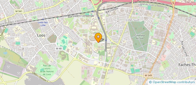 localisation de l'entreprise LE LIEN DES HAUTS DE FRANCE à LILLE