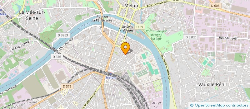localisation de l'entreprise LE LIEN DYNAMIQUE à MELUN