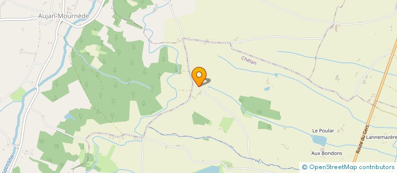 localisation de l'entreprise LE LIEN MANQUANT  LALANNE-ARQUE