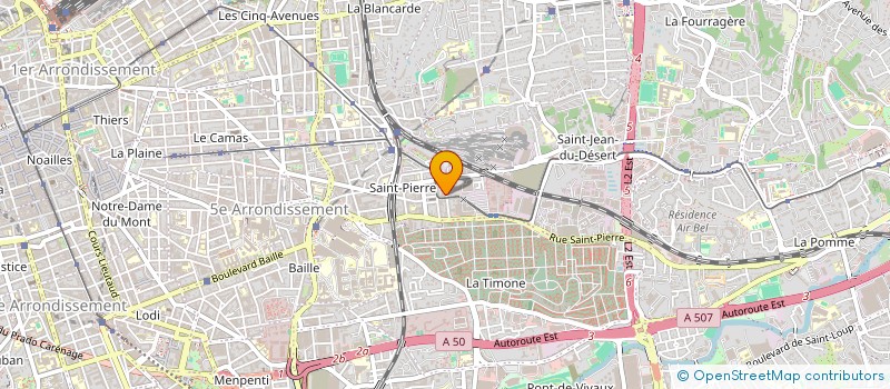localisation de l'entreprise LE LIEN MARSEILLAIS à MARSEILLE