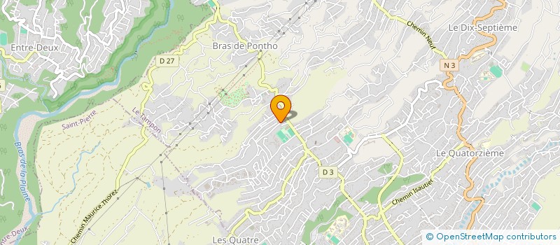 localisation de l'entreprise LE LIEN S  LE TAMPON