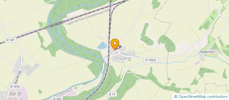 localisation de l'entreprise LE LIEU  OCQUERRE