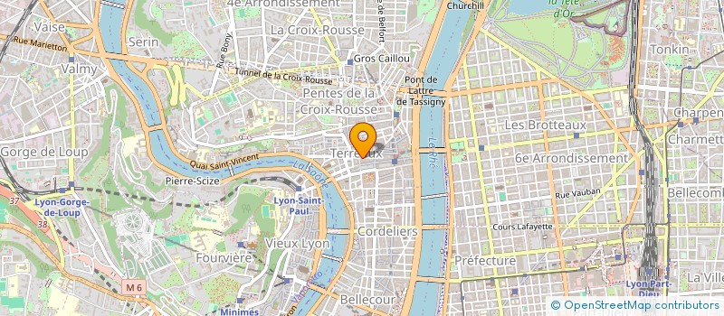 localisation de l'entreprise LE LIEU-DIRE à LYON