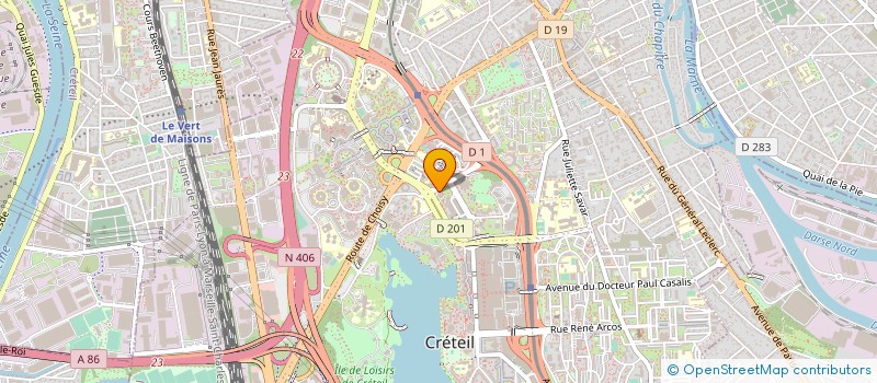 localisation de l'entreprise LE LIEU EXACT à CRETEIL