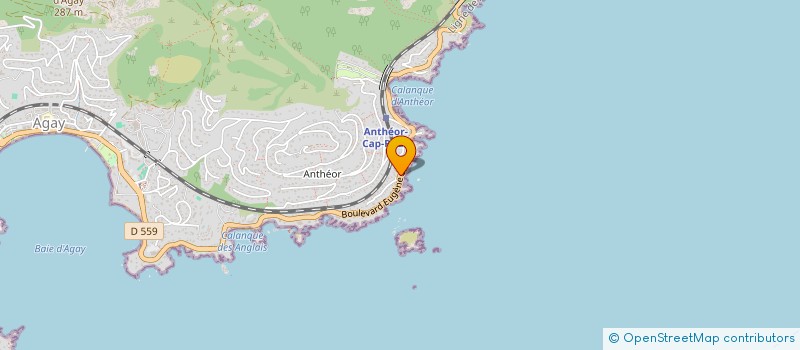 localisation de l'entreprise LE LIEU INTERNATIONAL IMMOBILIER à SAINT-RAPHAEL