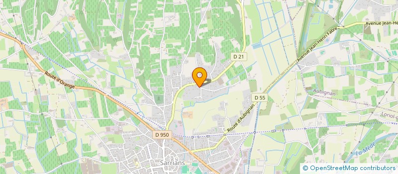 localisation de l'entreprise LE LIEU MD  SARRIANS