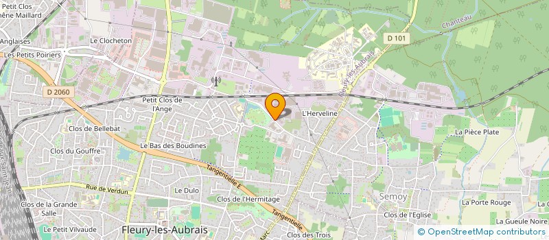 localisation de l'entreprise LE LIEU MULTIPLE à FLEURY-LES-AUBRAIS