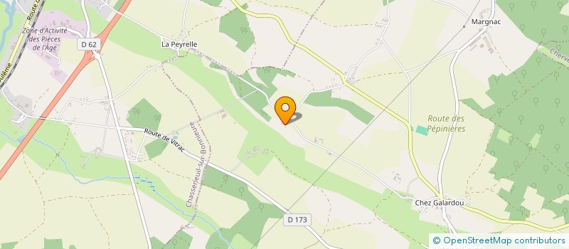 localisation de l'entreprise LE LIEVRE DE MARS à MASSIGNAC
