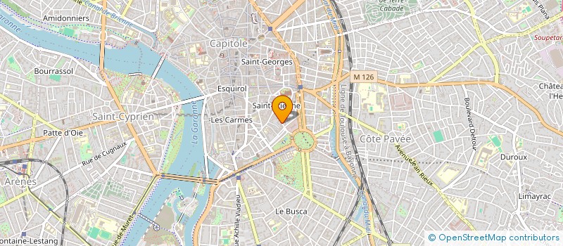 localisation de l'entreprise LE LIEVRE DE MARS  TOULOUSE