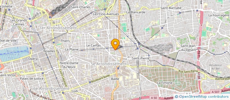 localisation de l'entreprise LE LIGNON à MARSEILLE