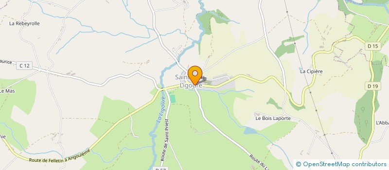 localisation de l'entreprise LE LIGOURET à SAINT-JEAN-LIGOURE
