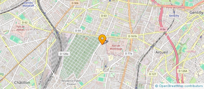 localisation de l'entreprise LE LILAS DU DRAGON  BAGNEUX