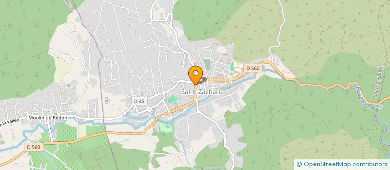 localisation de l'entreprise LE LILO  SAINT-ZACHARIE