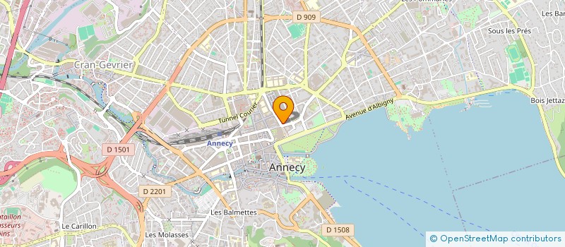 localisation de l'entreprise LE LIME à ANNECY