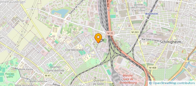 localisation de l'entreprise LE LIMONADIER  STRASBOURG