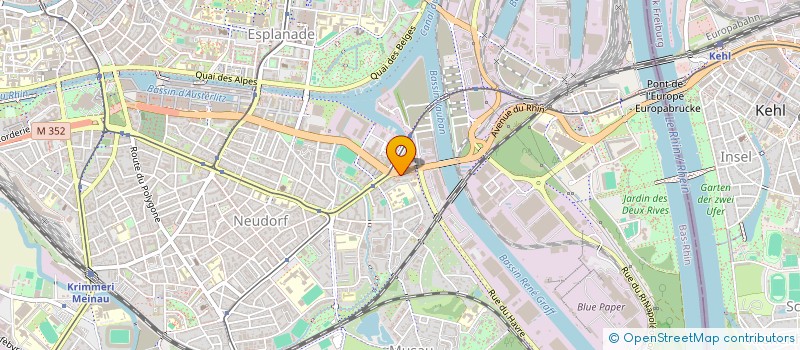localisation de l'entreprise LE LINDBERGH à STRASBOURG
