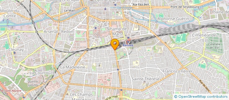 localisation de l'entreprise LE LION COACH  RENNES