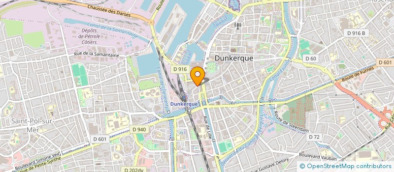 localisation de l'entreprise LE LION D'OR à DUNKERQUE