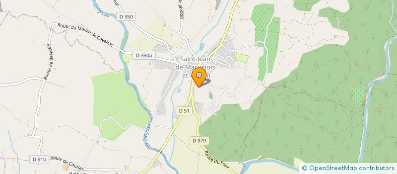 localisation de l'entreprise LE LION D'OR à BARJAC