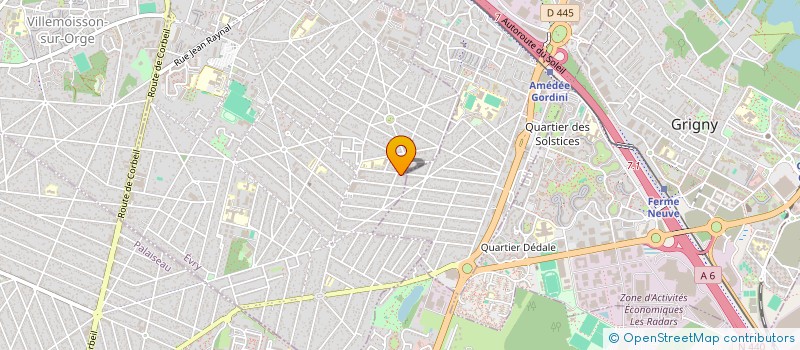 localisation de l'entreprise LE LION D'OR à MORSANG-SUR-ORGE