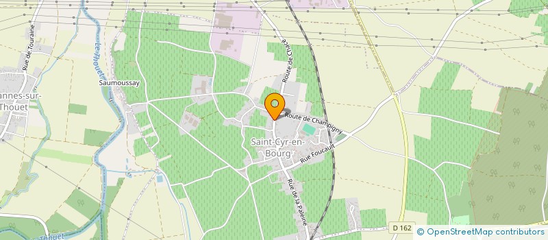 localisation de l'entreprise LE LION ET L'HERMINE  BELLEVIGNE-LES-CHATEAUX