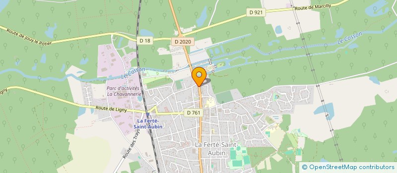 localisation de l'entreprise LE LION INGENIERIE  LA FERTE-SAINT-AUBIN