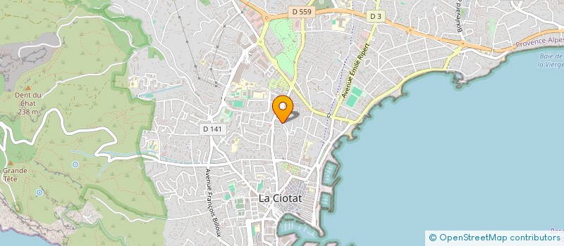 localisation de l'entreprise LE LION PROVENCAL à LA CIOTAT