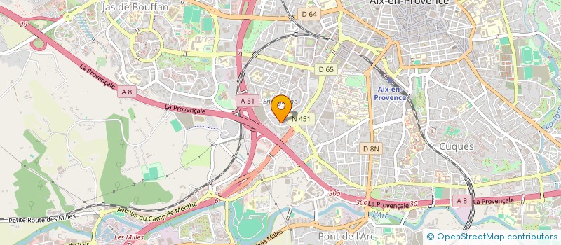 localisation de l'entreprise LE LION VIDEO à AIX-EN-PROVENCE