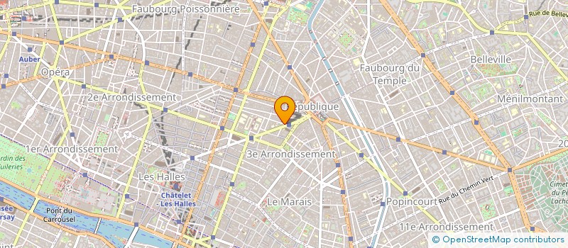 localisation de l'entreprise LE LIONCEAU  PARIS