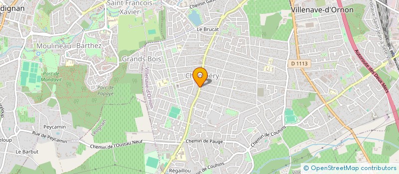 localisation de l'entreprise LE LIPARI  VILLENAVE-D'ORNON