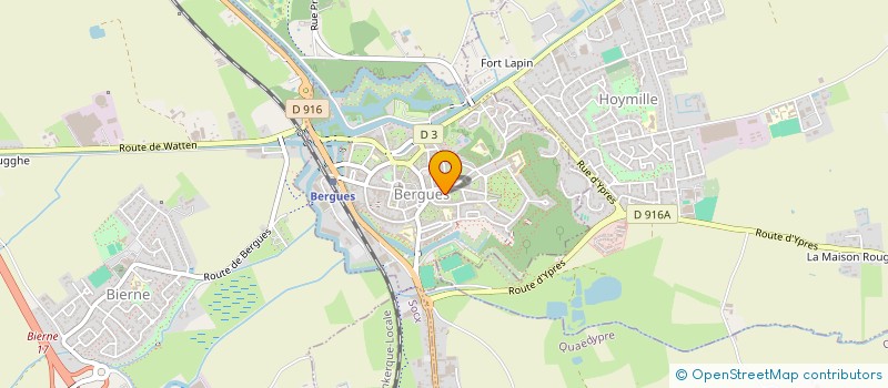 localisation de l'entreprise LE LISVAGO  BERGUES