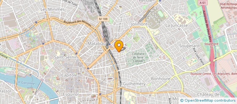 localisation de l'entreprise LE LIT OCCITAN à TOULOUSE