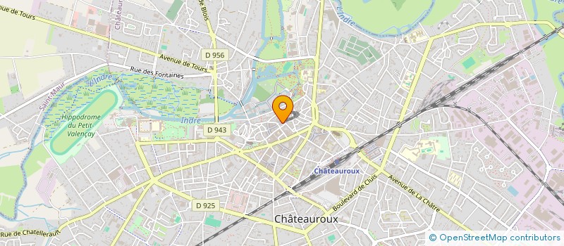 localisation de l'entreprise LE LITTLE CAFE à CHATEAUROUX