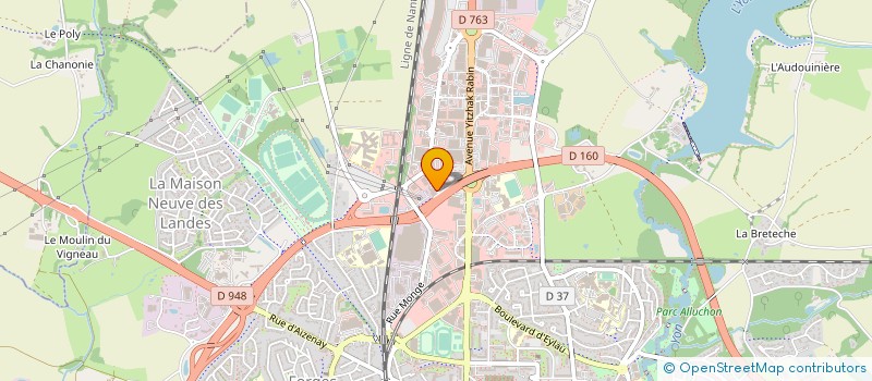localisation de l'entreprise LE LIVE à LA ROCHE-SUR-YON