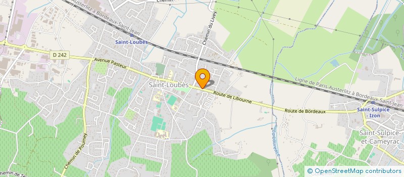 localisation de l'entreprise LE LIVEY  SAINT-LOUBES