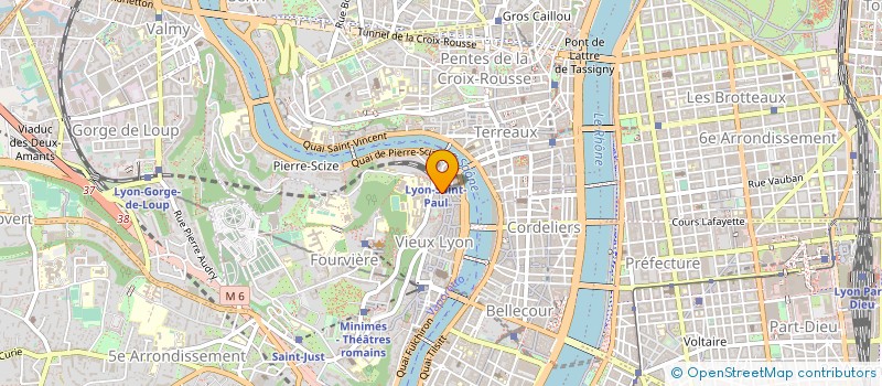 localisation de l'entreprise LE LIVING à LYON