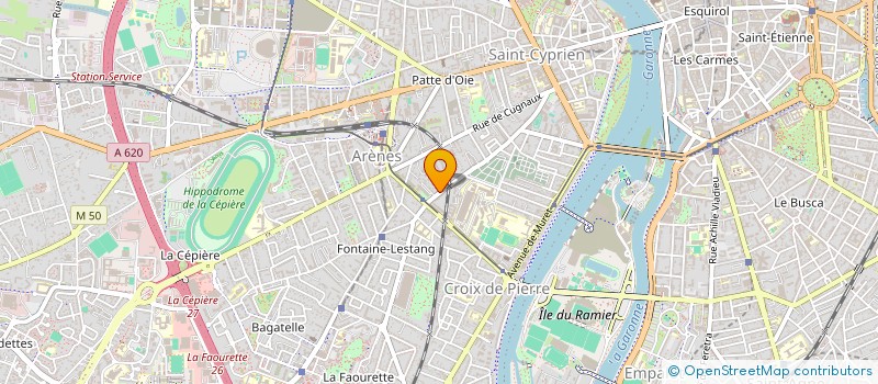 localisation de l'entreprise LE LIVRE BLEU à TOULOUSE