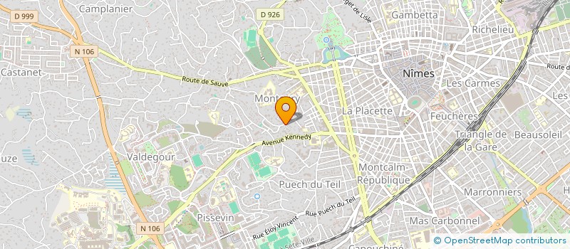 localisation de l'entreprise LE LIVRE EN PARTAGE à NIMES