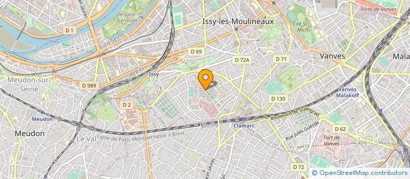 localisation de l'entreprise LE LIVRE ET LA TORTUE à ISSY-LES-MOULINEAUX
